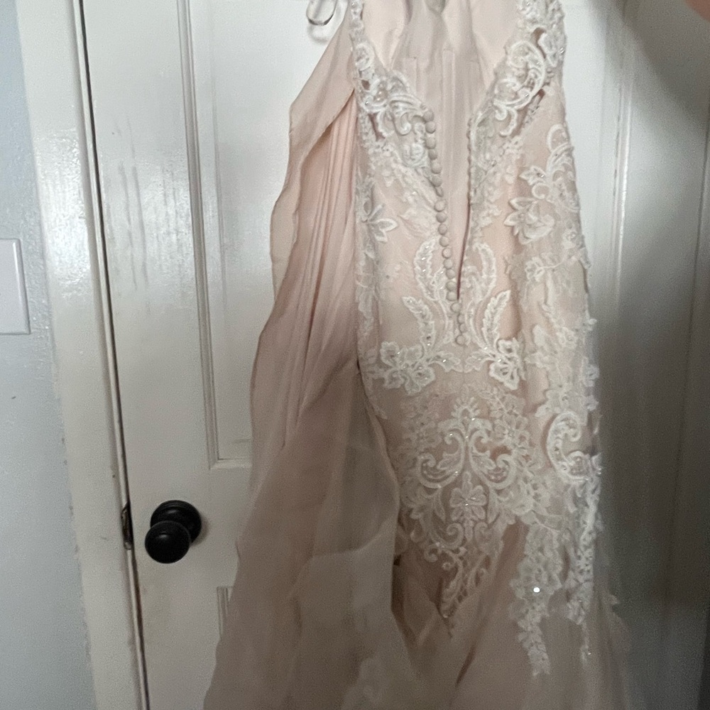Elegant Wedding Lace Women Dress - Picture 5 of 6